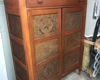 Rustic Pie Safe Cabinet Orlando Auction