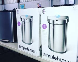 Brand New Simple Human Trash Cans Orlando Auction