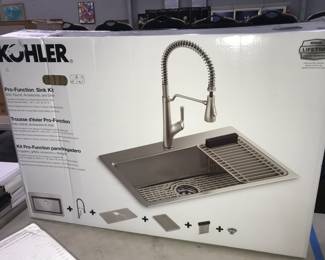 Kohler Kitchen Sink with Faucet Orlando Auction