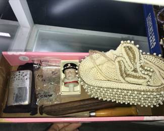 Coins, Vintage Purse and Lighter Orlando