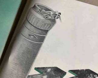 Nearly Antique IU Year Books From 30s 40s