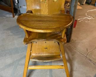 Antique High Chair