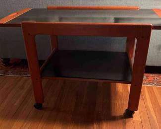 Scandinavian Teak Tea Cart 