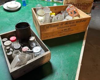 Wood Crates Contents