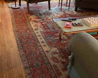 Large Hand Woven Rug