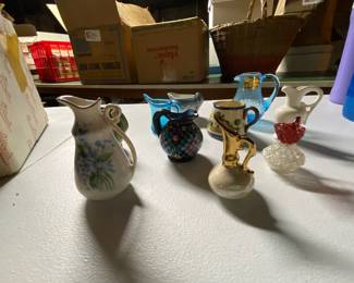 Minature Pitcher Collection