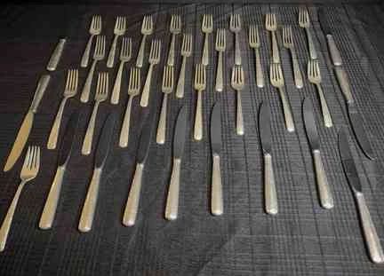 Gorham Steling Silver Forks and Knives