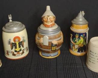 Beer Steins from Germany