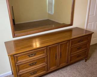 Dresser and Mirror