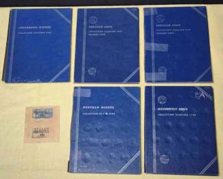 Coin Folders Plus Stamps