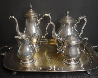 Sterling Silver Tea Set