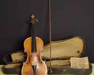 Violin and Case Vintage