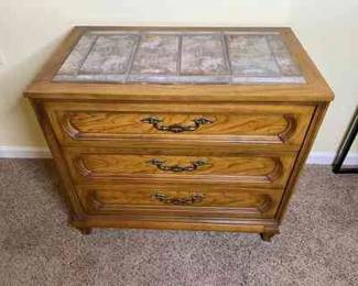 Thomasville Dresser and Lamp