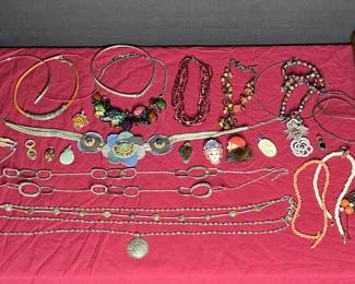 Costume Jewelry, Jewelry Box and Fine Jewelry