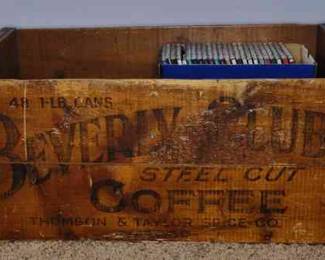 Wooden Coffee Crate