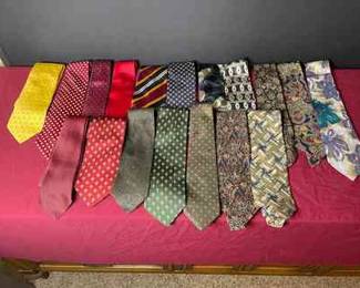 Ties and Pocket Watch