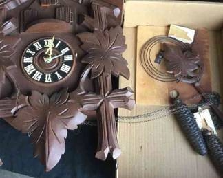 Old Cuckoo Clock Made In Germany