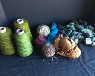 Wool Yarn Spools, Zoe Trendsetter Yarn, Tahki And More