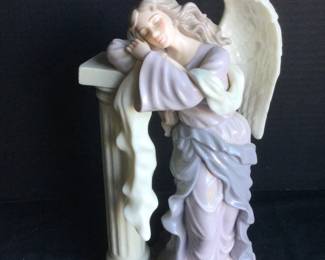 Exhausted Angel Figurine