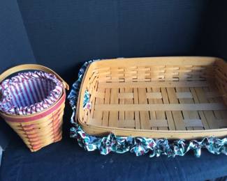 Two Longaberger Baskets