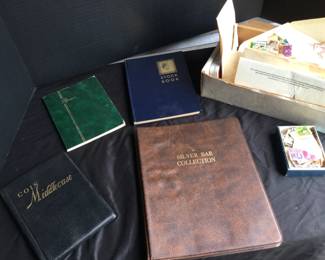 Lot Of Stamps Stamp Collecting Books