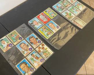 Assorted 1960s Topps Baseball Cards
