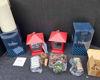 Mini Lights And Touch Candles