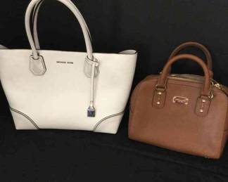 Two Nice Michael Kors Leather Tote Bags
