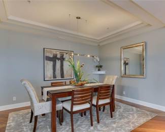 ONLY available in this photo: Ethan Allen silver square mirror (as shown in the wall)