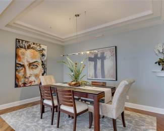 ONLY available in this photo: Stravitz face painting (as shown on the wall).