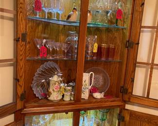 Elegant glassware from the early 1940's to current pieces.