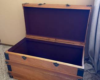 Interior of foot locker.