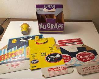 Vintage soda advertising