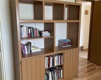 Large bookshelf with storage
