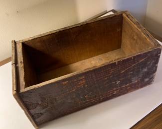 Vintage handmade drawer/ box from the top
