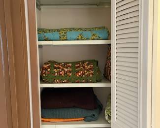 Pretty quilts and throws