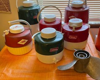 Vintage Coleman thermoses