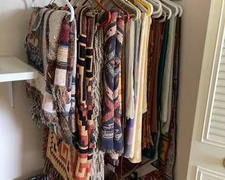 Colorful table cloths