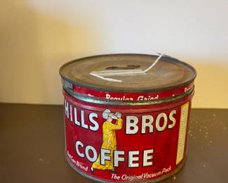 Vintage coffee tins
