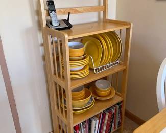 Pier 1 bright sunny yellow dish sets. 