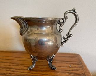 Vintage 1960's English Silver creamer 