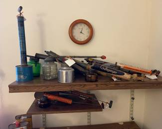 Numerous antique sprayers