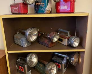 Antique flashlights