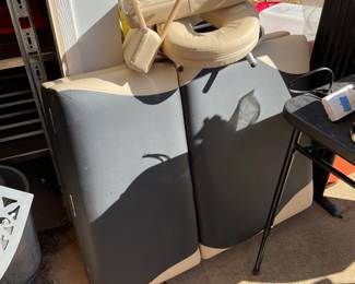 Massage table
