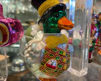 Christopher Radko Peabody Hotel Duck 
