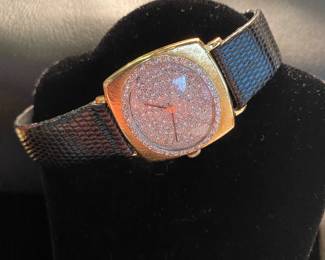 Vintage Lucien Picard diamond watch 