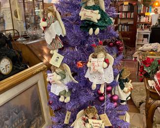 Handmade fabric angels