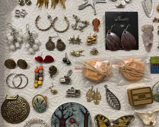 Large selection of costume jewelry.