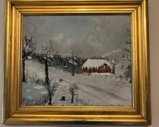 Framed original artwork/painting.