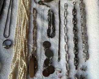 Nice selection of sterling silver jewelry.